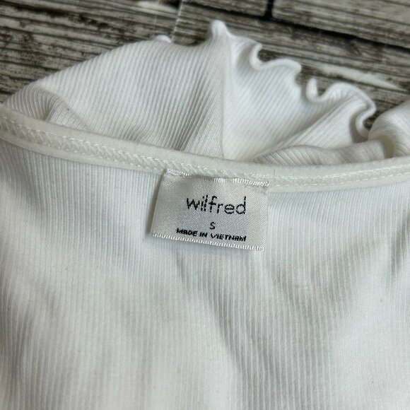 Wilfred Danette Cropped Top White Size S - Picture 5 of 5